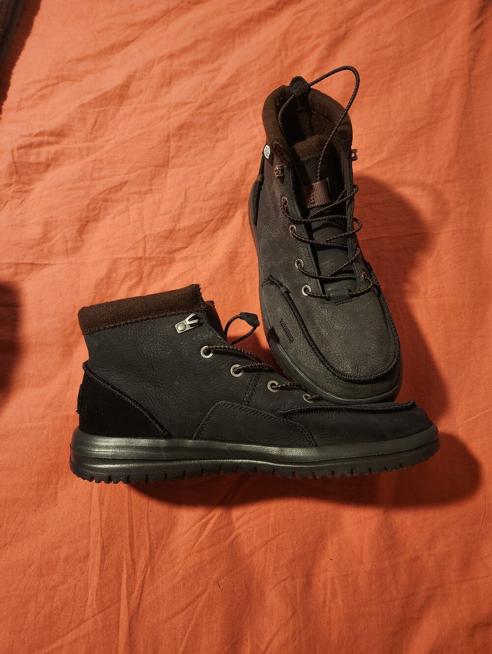Hey Dude | Bradley Classic Tumbled Lace-Up Boots Sz11